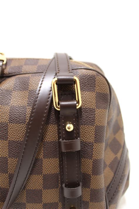 louis vuitton rivington gm damier ebene|Louis Vuitton damier canvas handbags.